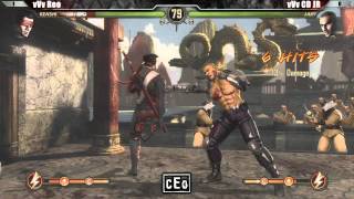 MK9 Grand Final vVv Reo vs vVv CD JR  CEO 2012 Tournament [upl. by Nanfa]