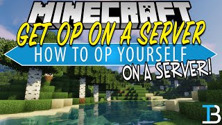 How To OP Yourself on A Minecraft Server [upl. by Hanzelin893]