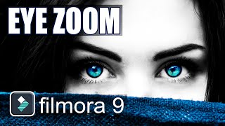 Eye Zoom Transition  Filmora Effects amp Transitions [upl. by Ahsiak]