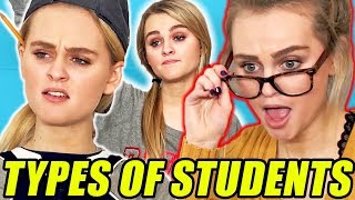 5 Types of Students NEVER DO THIS AT SCHOOL [upl. by Anoynek]