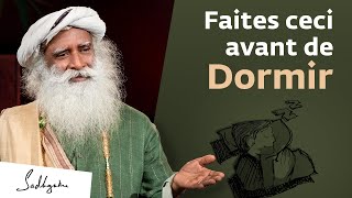 5 choses à faire avant daller se coucher  Sadhguru Français [upl. by Len]