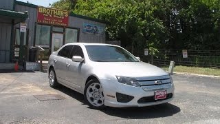 2011 Ford Fusion SE Review [upl. by Yanaj]