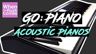 Roland GOPIANO  All Acoustic Piano sounds demo [upl. by Esiole]