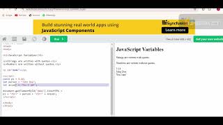 JAVA Variable amp string  Syentex error remove through inspect  JS complete Course [upl. by Sontich871]