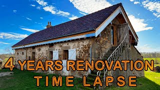 Rénovation Épique  Charpente en Chêne Isolation Naturelle amp Terrasse de Rêve 🌿 TIME LAPSE [upl. by Ollayos]