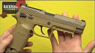 Sig Sauer M17 C02 FULL REVIEW by RACKNLOAD [upl. by Afital]