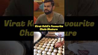 Virat Kohlis Favourite Chole Bhature shorts viratkohli teamindia iccworldcup rohitsharma food [upl. by Assennej]