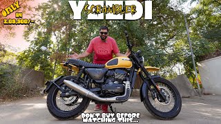 YEZDI SCRAMBLER 2025 DETAILED REVIEW [upl. by Maryly]