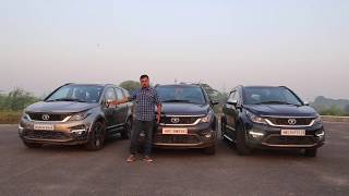 Quickshift Review TATA Hexa  XTA vs XT 4x4 vs XT 4x2 [upl. by Palocz]