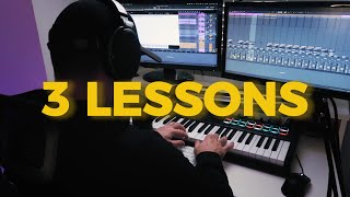 3 Lessons That Made Me A Full Time Producer [upl. by O'Grady]