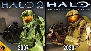 Halo 2 Anniversary vs Original PC  Direct Comparison [upl. by Eseryt215]