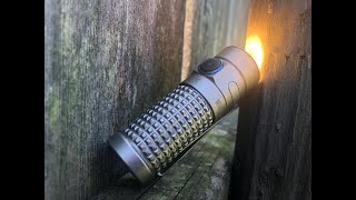 Olight S1R Baton II  Winter Limited Edition  Overview  Warm Light Comparison [upl. by Enirehtak]