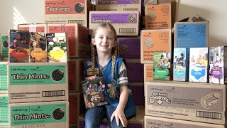 Cutest Girl Scout Cookie Pitch 2017 [upl. by Margo660]