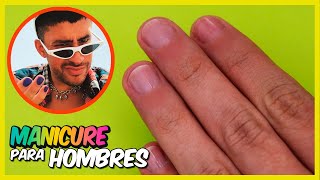 MANICURE para HOMBRES ¿Como HACERLO FÁCIL 👨💅 [upl. by Nauqel676]