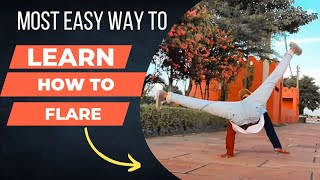 How to do Flare  By Bboy Powermine  Most Easy Way  Only 3 Steps Tutorial  Rock killer crew [upl. by Llien807]