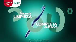 Cepillo de Dientes Colgate 360° Limpieza Completa [upl. by Bbor531]