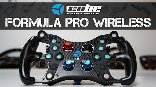 REVIEW  Cube Controls Formula Pro Wireless Sim Racing Wheel for Simucube [upl. by Analad228]