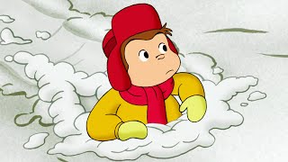 Lavventura di George sulla neve 🐵 Curioso Come George 🐵 Cartoni per Bambini [upl. by Anibla393]