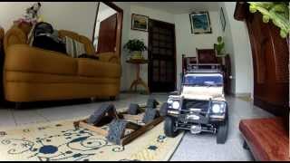 Defender D110 RC4WD  Diesel Sound [upl. by Kendyl]