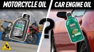 Motorcycle Oil vs Car Oil  Whats the Difference  TwistedThrottlecom [upl. by Monto92]