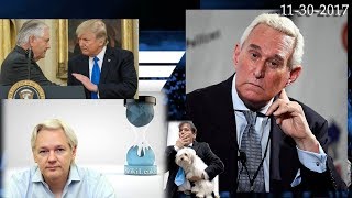 Roger Stone Discusses Trump Administration Shake Ups Sec State Rex Tillerson CIA Pompeo Wikileaks [upl. by Calmas685]