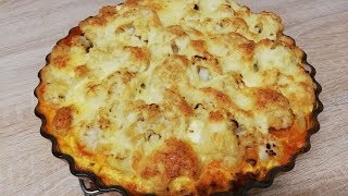 GRATIN DE POMME DE TERRE CHOU FLEUR ET POULET FACILE CUISINERAPIDE [upl. by Zealand]