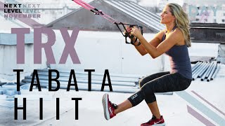 25 Minute TRX Suspension Training Tabata HIIT Workout [upl. by Prospero]