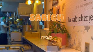 The Iconic Israeli Sandwich Makes it way to Paris  Sabich [upl. by Didier822]