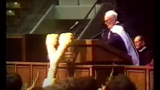 Hugh Nibley quotLeaders and Managersquot given at BYU Commencement August 19 1983 [upl. by Hanfurd]