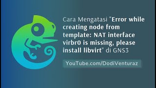 Fix Error while creating node from template NAT interface virbr0 is missing please install libvirt [upl. by Perreault806]