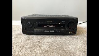 Sony STRDE915 51 Home Theater Surround Receiver [upl. by Digirb310]