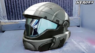 ODST Helmet Build  Halo 3  EVA Foam [upl. by Carrnan]