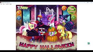 Playing My Little Pony Halloween Party from Flashpoint No commentary [upl. by Fonda372]