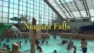 Americana Resort and Waterpark Niagara Falls Canada Review [upl. by Kooima419]