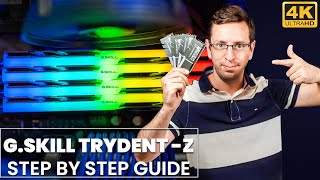 GSKILL TridentZ RGB RAM Installation And RGB SYNC Configuration [upl. by Huberto]