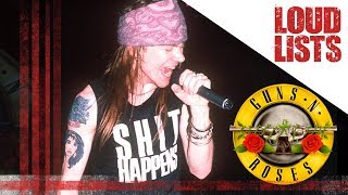 12 Unforgettable Axl Rose Onstage Moments [upl. by Stargell]