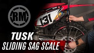 Tusk Motorcycle Sliding Sag Scale [upl. by Alta]