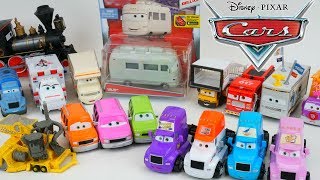 New Disney Cars Deluxe Toys Piston Cup Haulers Super Chase Collection [upl. by Undis]