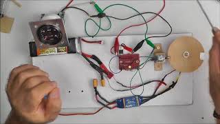 Tacómetro con sensor de efecto Hall RamosElectroDron [upl. by Dotty]