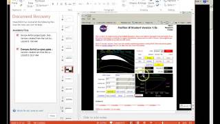 1 Airfoil project using NASA foilsim software [upl. by Nolubez]