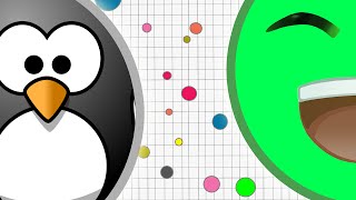 JELLY VS PENGUIN AGARIO HUNGER GAMES [upl. by Thea]