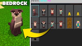 Mod de Nutrias En Minecraft BEDROCK Android y PC  Tutorial Skins Del DEDSAFIO 2 [upl. by Akimet]