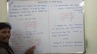 GROUP ISOMORPHISM  ISOMORPHISM IN GROUP THEORY  ISOMORPHISM BETWEEN GROUPS  GROUP THEORY  DMS [upl. by Omlesna506]