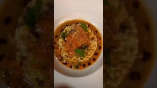 Cuisine française Risotto de  Frigola Sarda  au Saumon Frais Mariné [upl. by Stuppy]