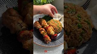 Salt amp pepper chicken skewers feast  Recipe [upl. by Aetnuahs]