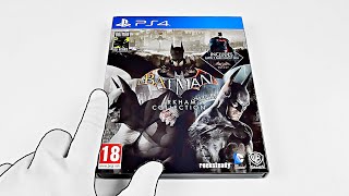 Batman ARKHAM COLLECTION with STEELBOOK Unboxing [upl. by Becki]