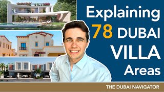 78 Dubai Villa Neighborhoods Explained [upl. by Aytnahs]