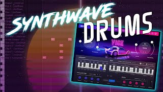 How To Create Synthwave Drums Fast [upl. by Livvie]