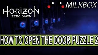 Horizon Zero Dawn  Ancient Armory Door Puzzle 2 Solution [upl. by Kayla]