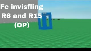 Roblox Fe Script Showcase  Fe invisfling R6 and R15 OP Fluxus and Hydrogen [upl. by Flann]